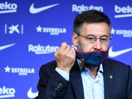 Liberté provisoire pour l'ex-président du Barça Bartomeu. afp