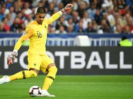 Areola was voted the Man of the Match on his international debut. AFP