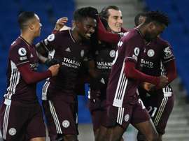Leicester passe la deuxième. afp