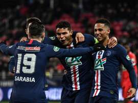 EL PSG anunció las renovaciones. AFP