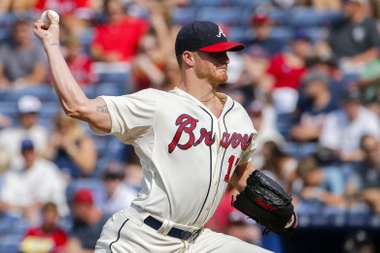 El pitcher Shelby Miller durante un partido. EFE/Archivo