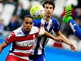 El Arabi ha firmado una de sus mejores temporadas en el Granada. EFE
