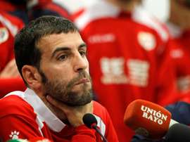 Trashorras sufrió un percance durante la última sesión de entrenamiento. EFE/Archivo