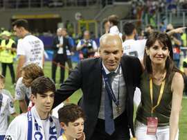 Zidane fier de son fils sur les réseaux sociaux : buteur avec le Real Madrid ! EFE