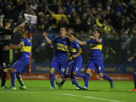 Boca Juniors superó el trámite sin problemas. EFE