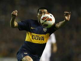 Riquelme podrÃa jugar contra River. EFE