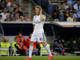 Odegaard fala como foi sua chegada ao Rael Madrid. EFE