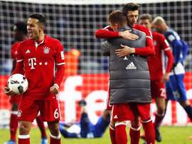 Lewandowski marcó el gol del empate en el 96'. EFE/Archivo