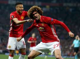 Fellaini marcou o golo da vitória.