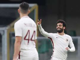 La Roma levantó el marcador ante el Chievo. EFE