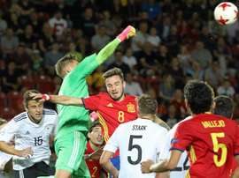 Pollersberck pourrait changer de club. EFE/EPA