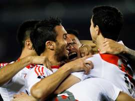 Scocco marcó el gol por parte de River Plate. EFE/Archivo
