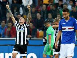 El Udinese ganó su partido de forma clara. EFE/Archivo