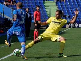 Mario Gaspar afirma que el Villarreal quiere hacer un buen torneo. EFE/Archivo