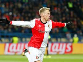El Feyenoord aplastó por 0-7 al Sparta de Rotterdam. EFE