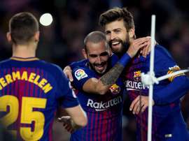 Le Barça n'y est pas allé de main morte. EFE