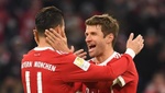 Lewandowski y Müller se bastan para derrotar al Werder Bremen