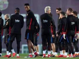Mina, inscrit pour la Ligue des champions. EFE