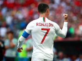 Cristiano, muy enchufado en Rusia. EFE