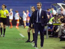Vilda se mostró orgulloso por el papel de sus jugadoras. EFE