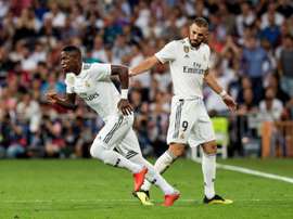 Vinicius could be away from Madrid for over a month. EFE
