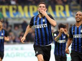 El Inter arrasó al Genoa. EFE