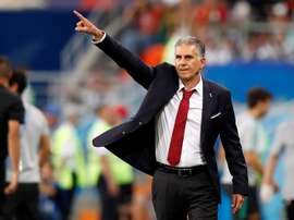 Carlos Queiroz, treinador da seleção do Irão. EFE