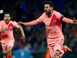 Messi, leader de l'attaque de la semaine. EFE