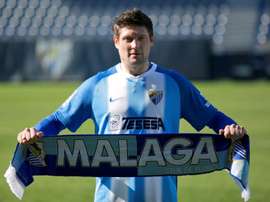 El Málaga recibe al Lugo. EFE