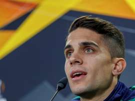 Bartra encense Victor Valdés. EFE