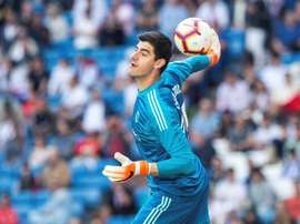 Courtois aware of competition from Areola. EFE