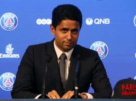 O presidente do PSG, Nasser Al-Khelaifi. EFE/Archivo