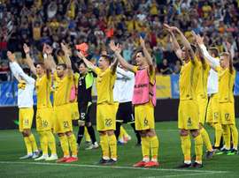 Ucrania aplasta a la Serbia de Jovic. EFE