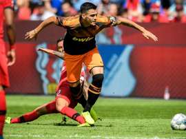 Maxi Gomez espère s'adapter rapidement à Valence. EFE