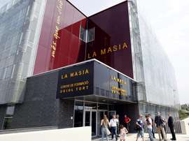 La Masia, afetada por vários casos de COVID-19. EFE/Archivo/Albert Olivé