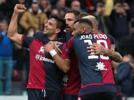 El momento de forma del Cagliari es espectacular. EFE