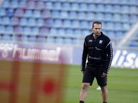 Baraja da descanso a Bermejo, Aitor Sanz y Carlos Ruiz. EFE/Ramón de la Rocha