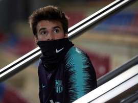 Koeman esclareceu polêmica sobre Riqui Puig. EFE/Alejandro García