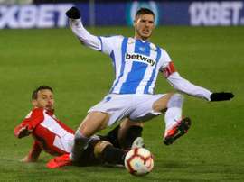 Rubén Pérez confía en el Leganés. EFE