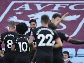 Chelsea vence o Aston Villa de virada. EFE/EPA/MOLLY DARLINGTON / NM