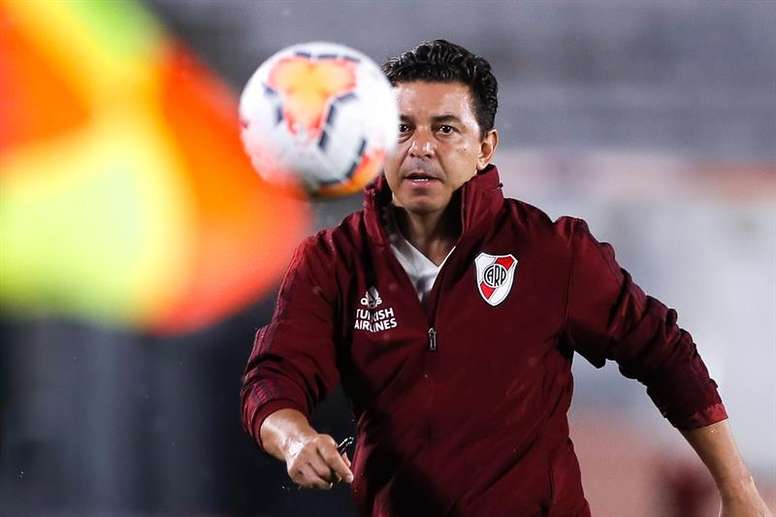 Marcelo Gallardo é cotado para assumir o comando do Real Madrid. EFE/Juan Ignacio Roncoroni/Arquivo