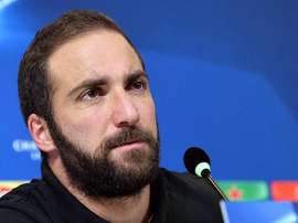Higuaín deixa CR7 e Messi de fora da lista. EFE/Alessandro Di Marco