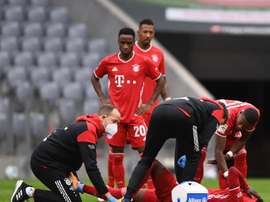 Alphonso Davies estará fuera unos dos meses. EFE