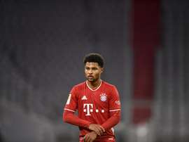 Gnabry de retour avec le Bayern après un faux positif à la Covid-19. EFE