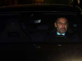 Bartomeu não voltará para casa hoje. EFE/Alejandro García