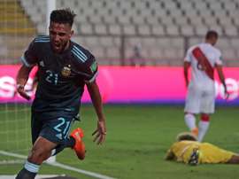 Nicolás González y dos grandes actuaciones. EFE