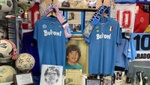 Las reliquias de Maradona en Nápoles