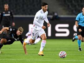 A gradual desaparição de Asensio no ataque. EFE