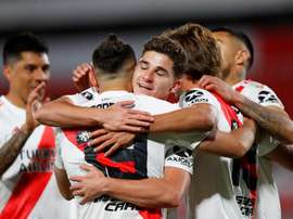 River ganó 3-1 a Godoy Cruz. EFE