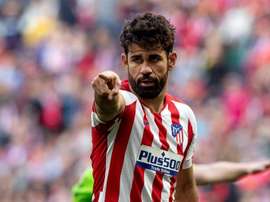 Diego Costa está sem jogar desde 22 de fevereiro. EFE/Rodrigo Jiménez/Arquivo